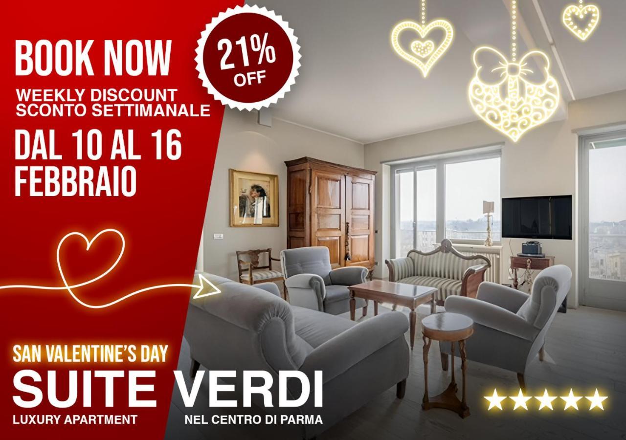 Suite Verdi ! San Valentine'S Day - Book First ! 파르마 외부 사진